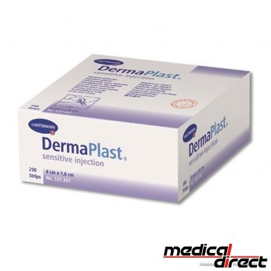 Dermaplast sensitive injectiepleister 4 x 1,6 cm