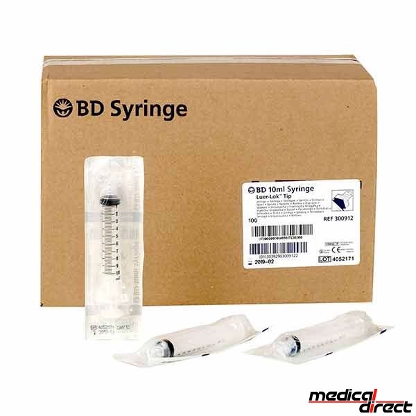 BD Plastipak 3-delige injectiespuit, luer,  50/60 ml, excent